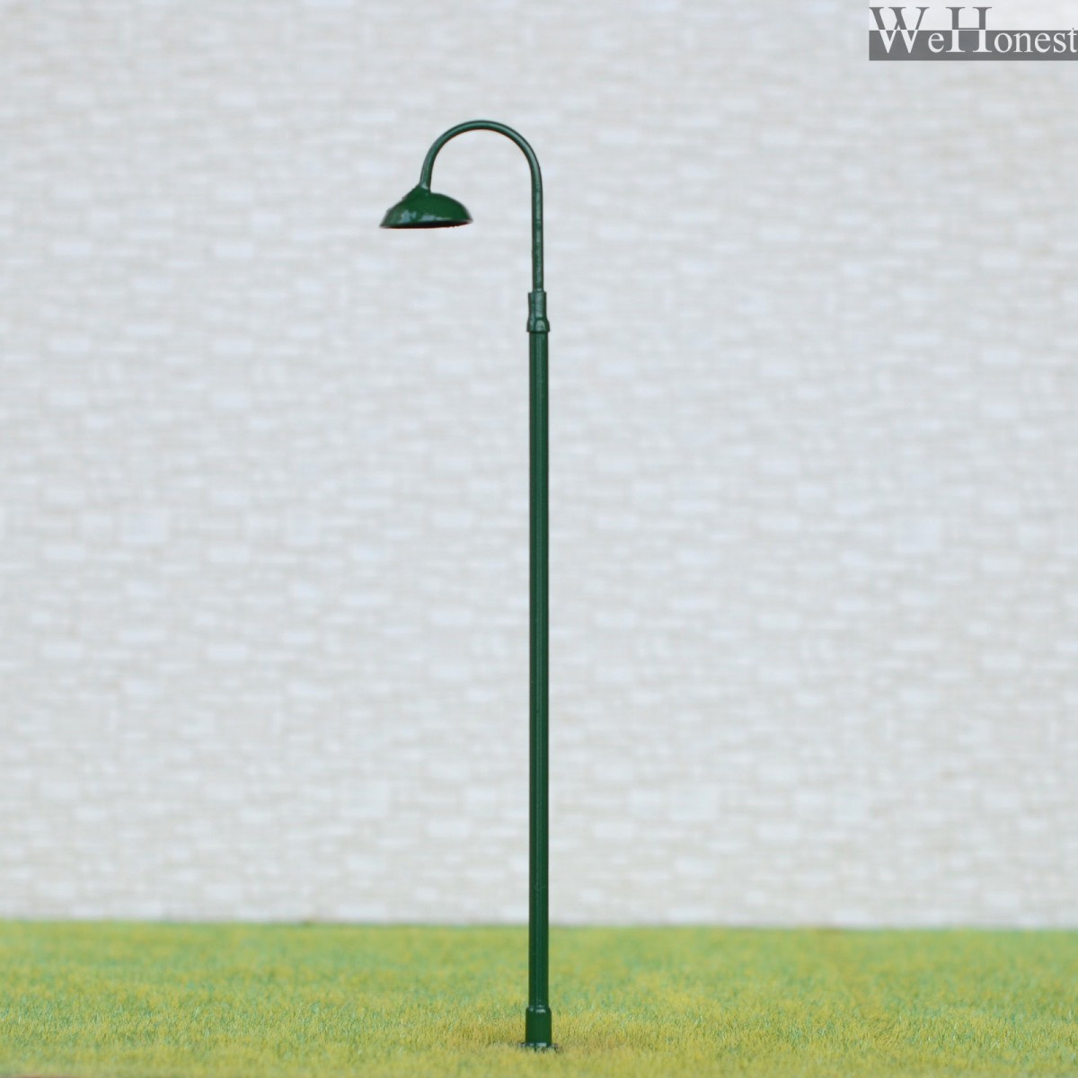 2 x O Scale LED street light Model train Railroad station path lamp post #705BG